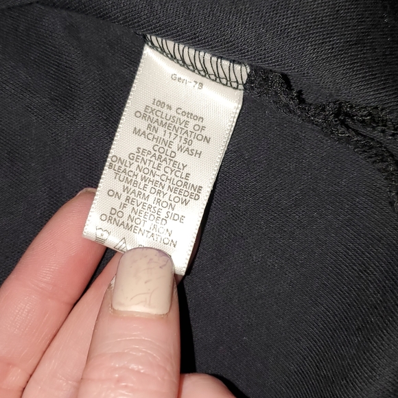 NWT Quaker Factory blouse with diamond gemstones - Picture 4 of 9